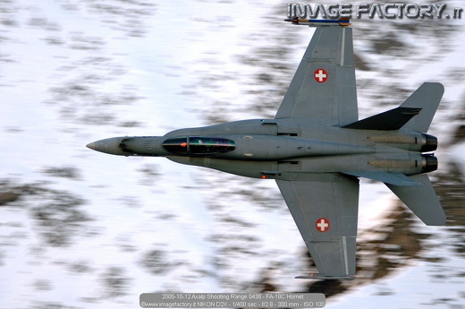 2005-10-12 Axalp Shooting Range 0438 - FA-18C Hornet